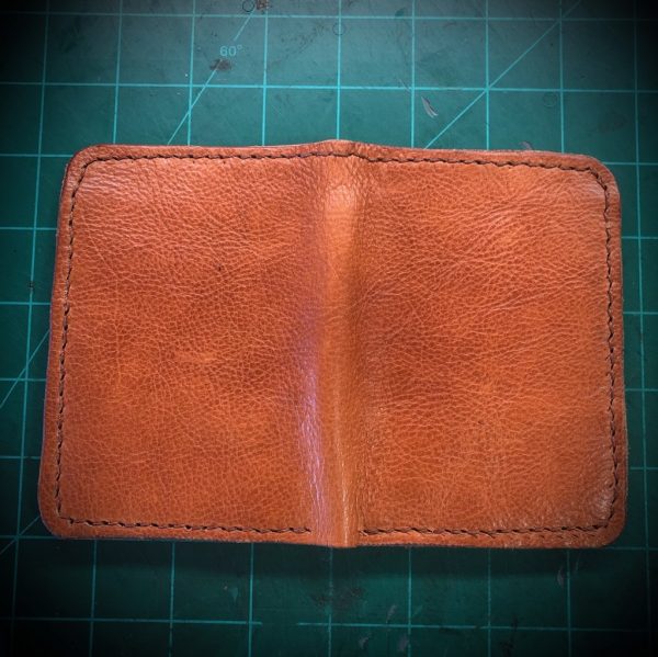 Lost Cannon Leather W-2 Wallet Back